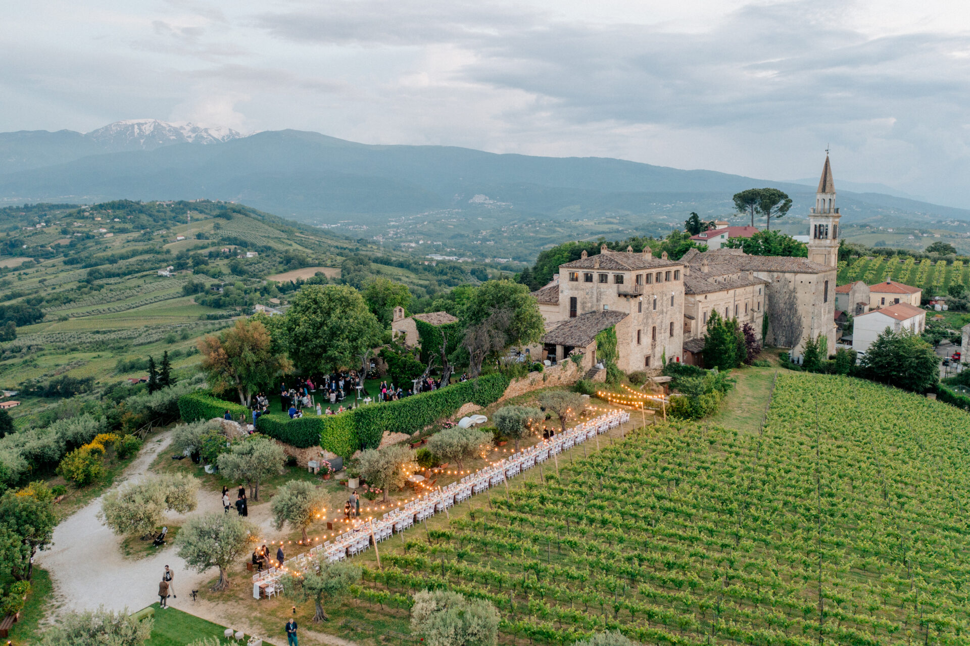 Il Castello di Semivicoli tra le location per un matrimonio in Abruzzo elegante e originale